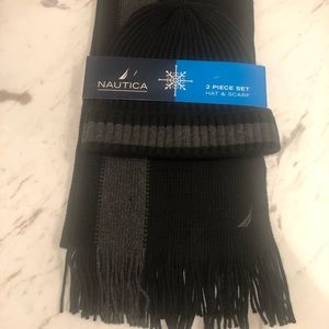 Scarf and beanie hat